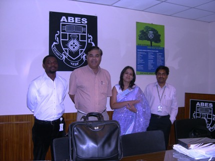 Our Team with CCPD team of ABES