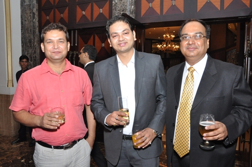 Mr. Dipankar Seth, Consultant & Mr. Sachin S Thakur, Vice President, Elite Wealth At - Silver Jubliee Celebrations of Elite Wealth Advisors Ltd.at Hotel Radisson Blu, Noida